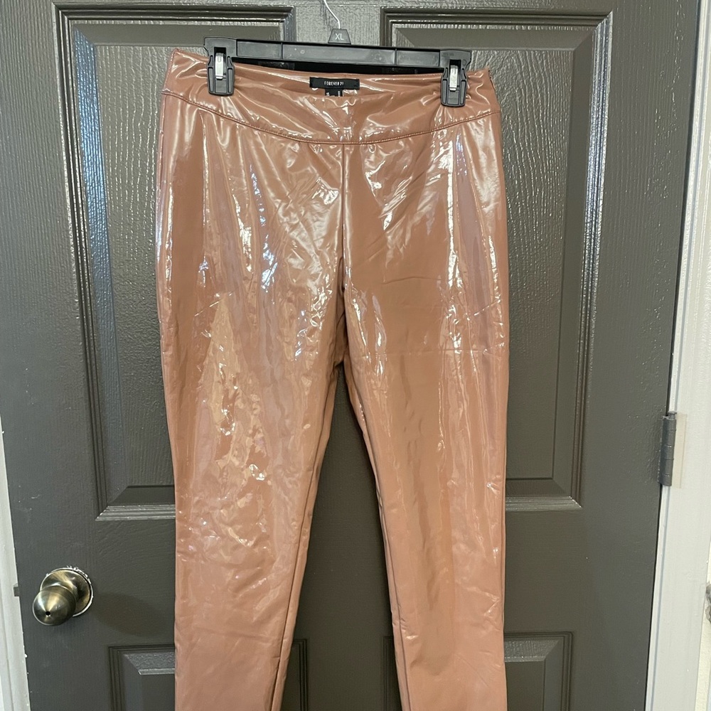 Pleather leggings nwt
